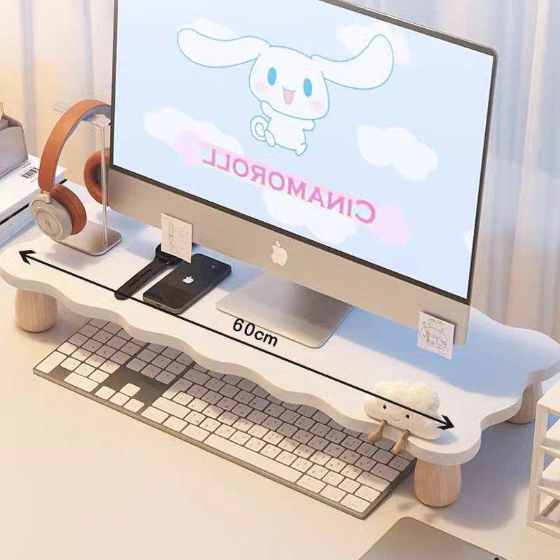 新品デスクトップパソコン高くなる棚ディスプレイ棚寮パソコン高くなる棚デスクトップ収納ins少女|undefined