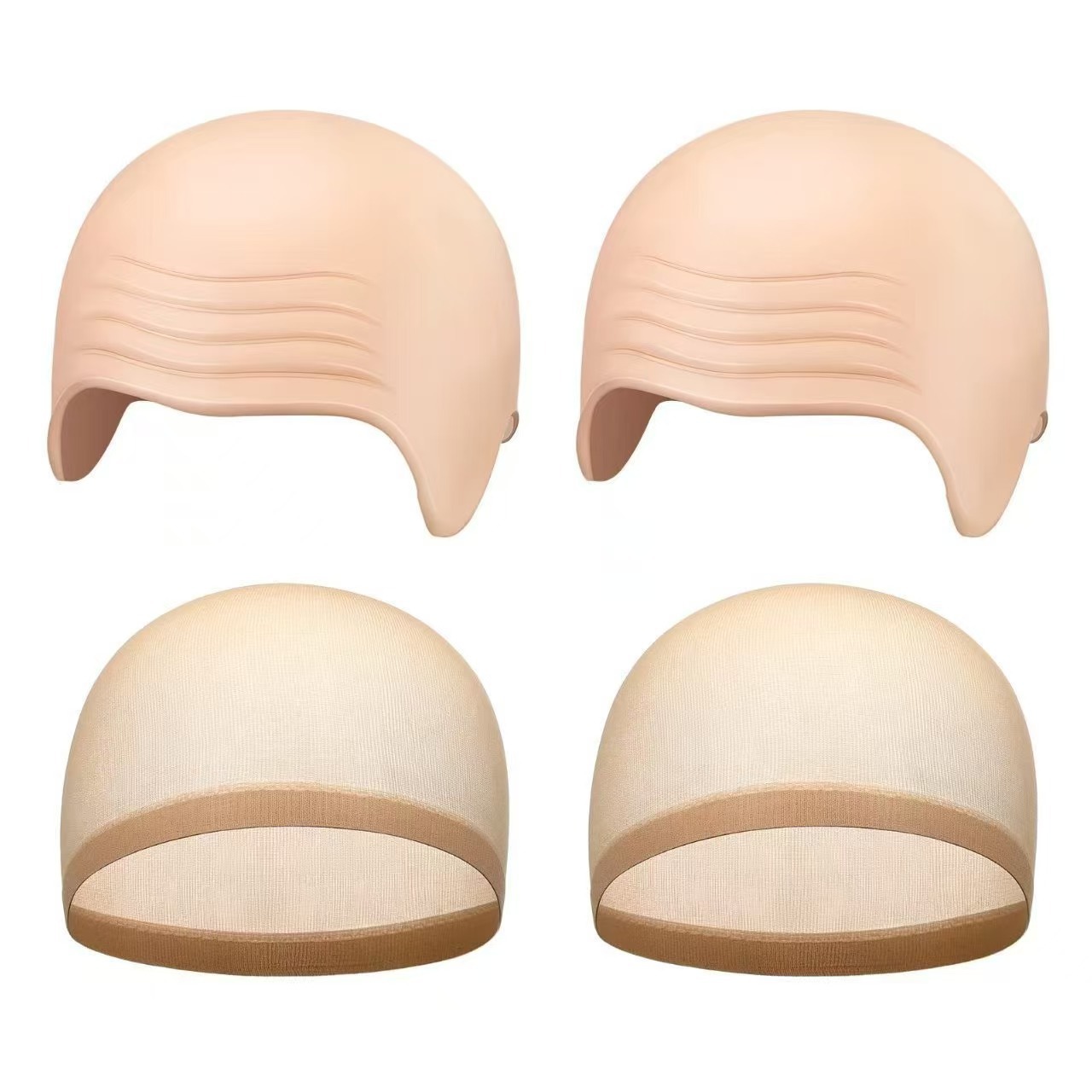 Fabricantes al por mayor orejas cortas de Halloween látex baldía cubierta de cabeza sin afeitar espectáculo de gala máscara cospla image 1