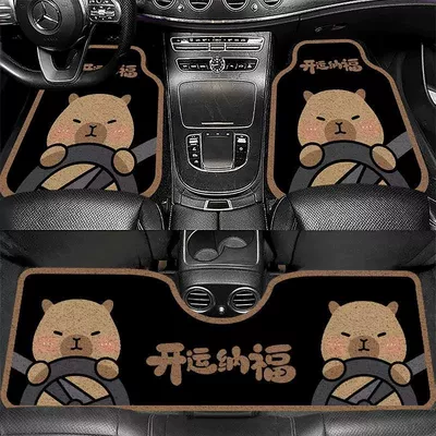 Universal Foot Pad — wear-resistant, easy to clean, can - brings-luck-and-blessings-front-foot-mat-5065cm-silk-loop-single-sheet
