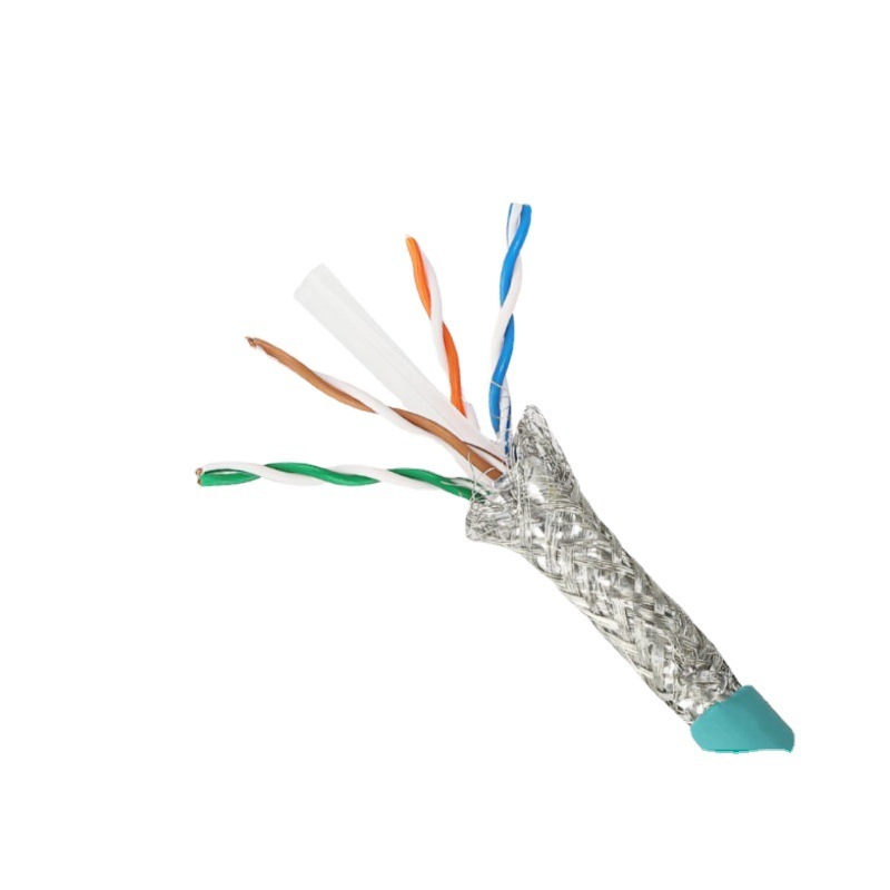 産業用ネットワークケーブル 8 コアシールド線 CAT6A カテゴリ 6e クローラーネットワークケーブル 10Gbps 伝送イーサネットケーブル|undefined