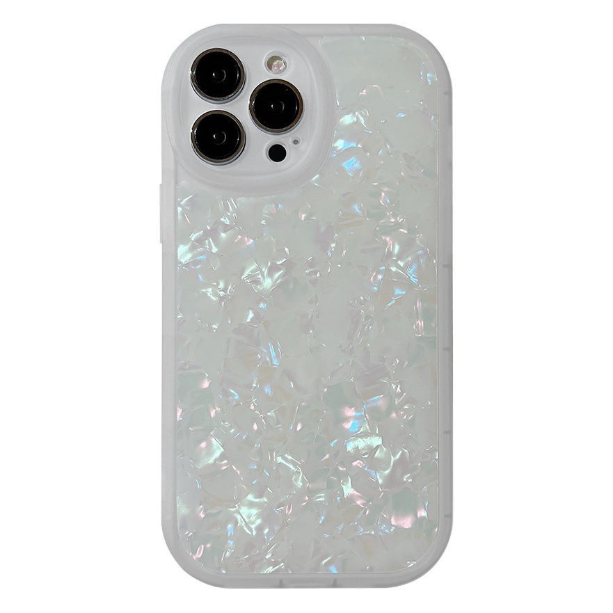 Ins Dream Shell Patrón iphone16 Apple 15 funda para teléfono móvil 11 generación cabello xr silicona 14 aplicable 13pro max