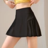 Black mini-skirt