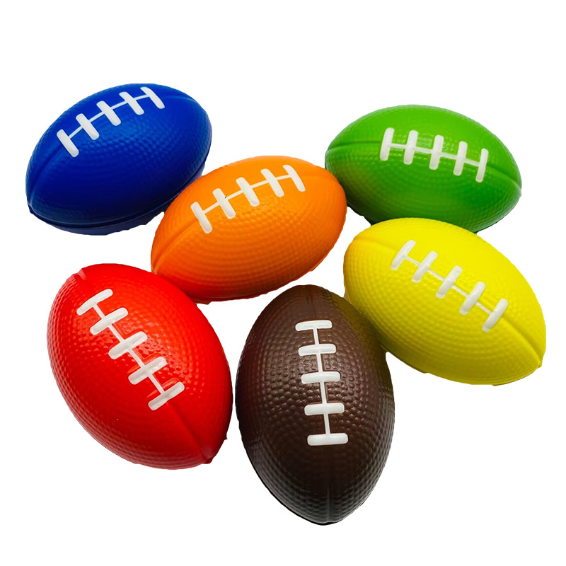 Rugby Adult Wrist Exercise Grip Ball British and American Football Toys Solid High Quality Pu