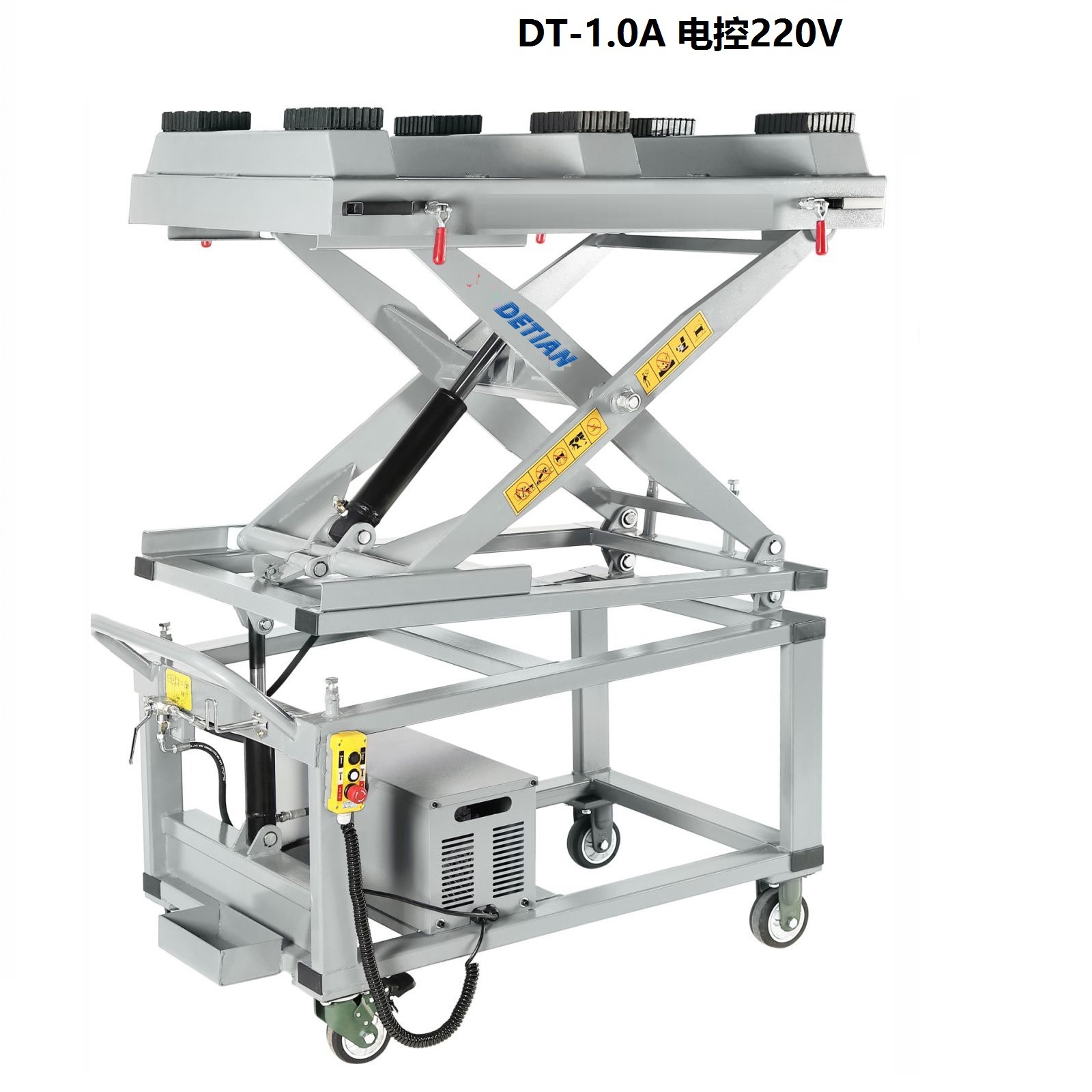 得天DETIAN新能源汽车电瓶拆装举升机 DT-1.0A 电控220V 12V 气动