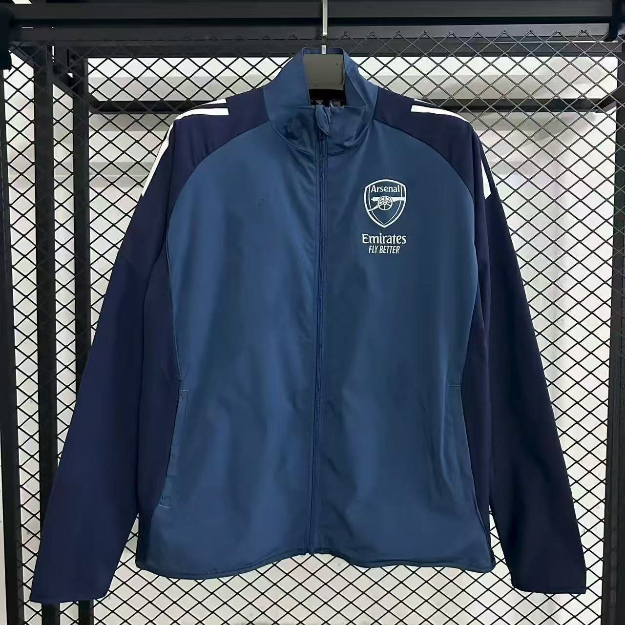 Nuevo fútbol de doble cara chaqueta de algodón Brasil París México Arsenal Alemania BairbaL impermeable