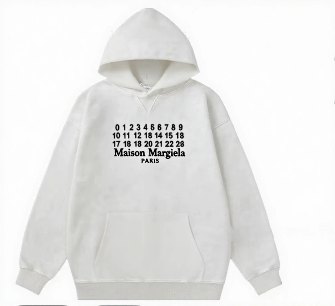 Футболка с длинным рукавом Maison Margiela унисекс свободного кроя с круглым вырезом