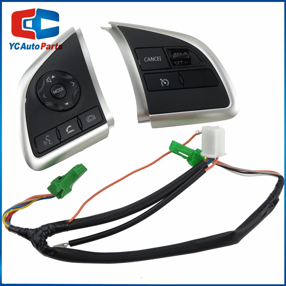 Adecuado para Mitsubishi outlander yige Jinxuan coche accesorios volante botón interruptor de control crucero volumen image 7