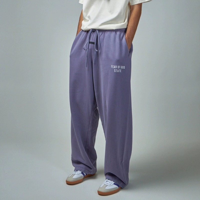 FOG multi-line ESSENTIALS HHH модный уличный бренд со скрытым принтом осенне-зимние свободные прямые брюки для мужчин и женщин