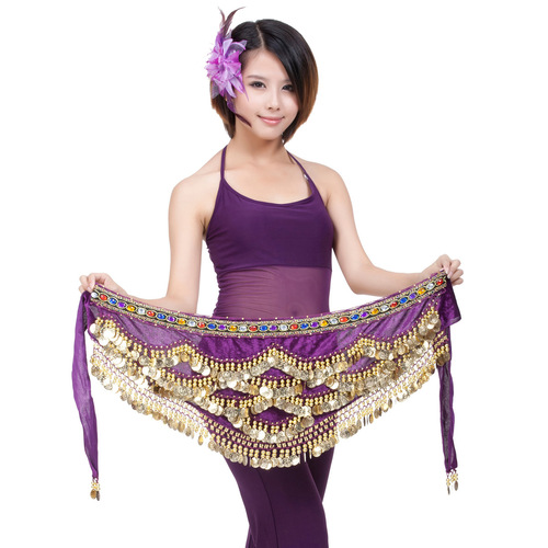 328 coins belly dance waist chain belly dance belt waist chain handmade sequin waist ornament Egyptian style oriental dance waist chain