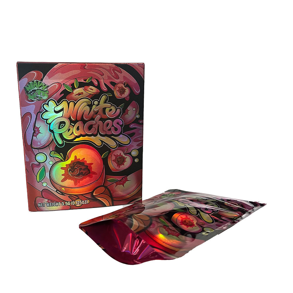 卡通350G银卡镭射材料配套自封袋包装盒糖果包装袋巧克力包