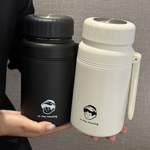 316不锈钢手提保温杯高颜值保温杯便携大容量1000ml办公学生水杯