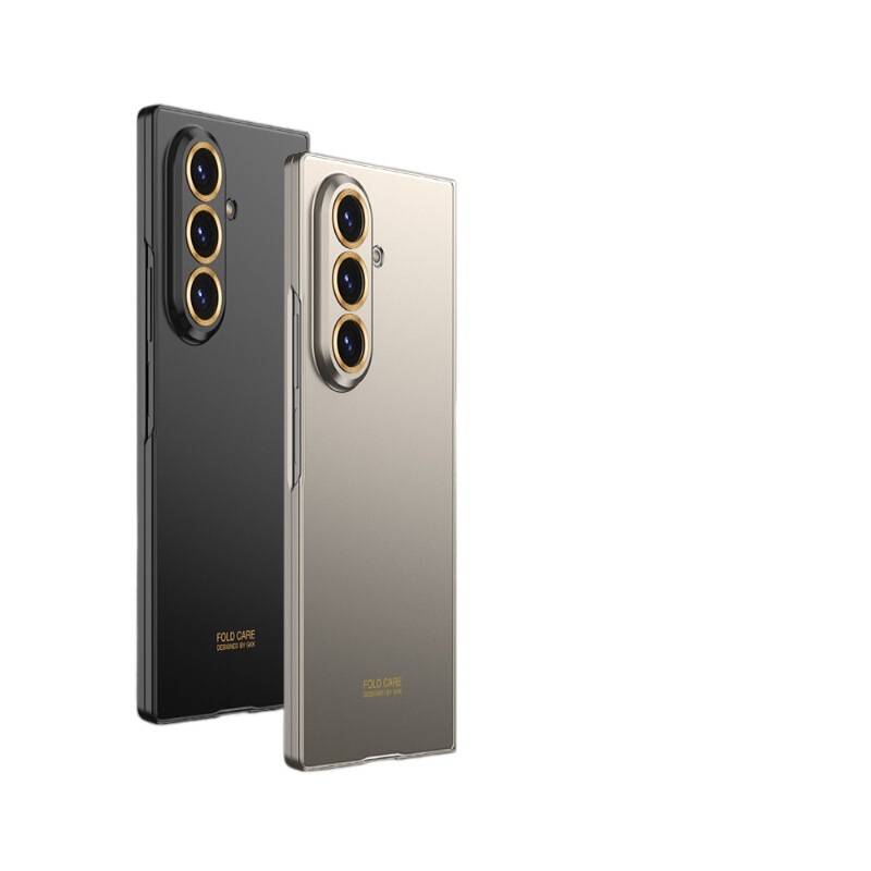 国境を越えた新しい Samsung ZFold7 携帯電話ケースは、zfold7 に適しています。シルクのような超薄型シェルとフィルム一体型ハードシェル保護カバー|undefined