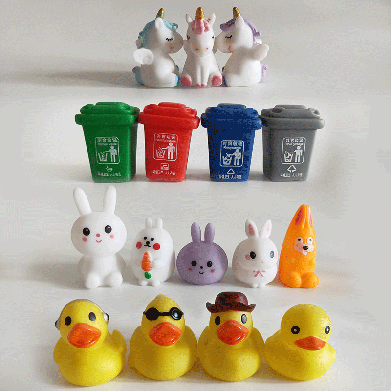 Cute minifigure plastic