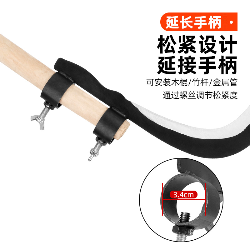 j8刀刀镰刀刀割长柄廉柳叶刀割草刀槟榔锰钢工具除草玉米农g3