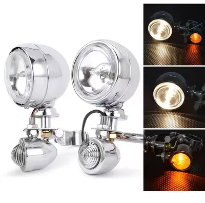 lamp pole fog lamp combination – Fog lamp - d-019-electroplating-white-glass