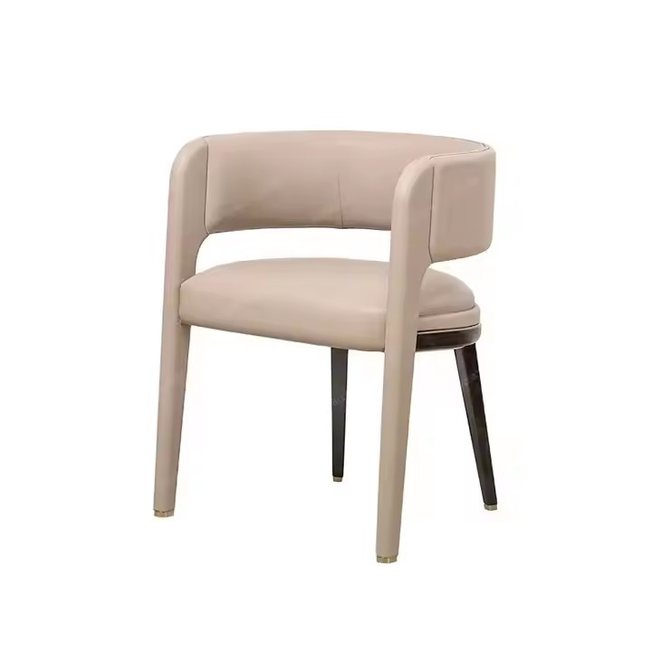 Mesa de comedor de hotel de caja de madera maciza cadena de restaurantes occidentales diseñadores de estilo antiguo asiento de tela de caña