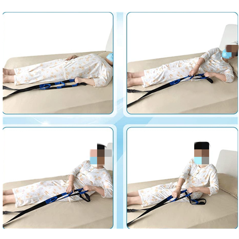 Factory Direct Sales of Elderly Bed-Rising Assistive Devices, Reinforced Stitched Anti-Slip Handles, Rehabilitation Care Support Belt