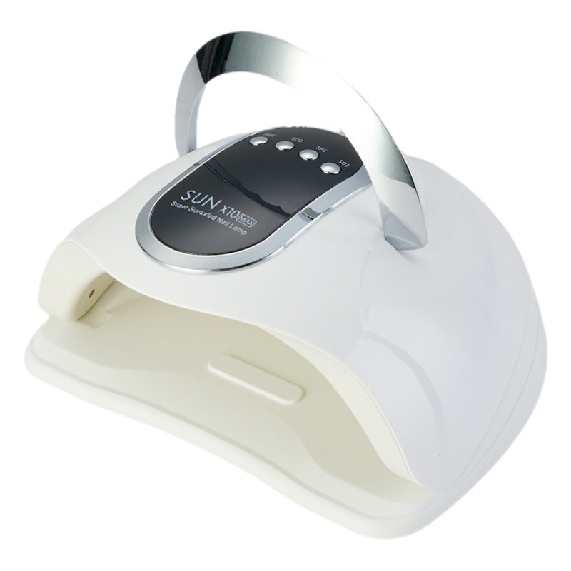 Lámpara de Fototerapia de Uñas Transfronteriza de 220W de Alta Potencia, Lámpara Portátil de Terapia de Luz UV para Uñas, Lámpara Inteligente de Secado Rápido para Curado de Uñas