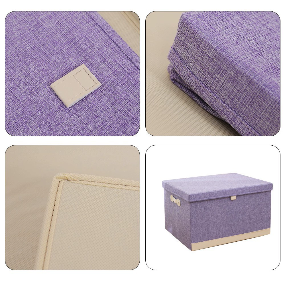 Home foldable storage box, storage system, toy, cotton and linen