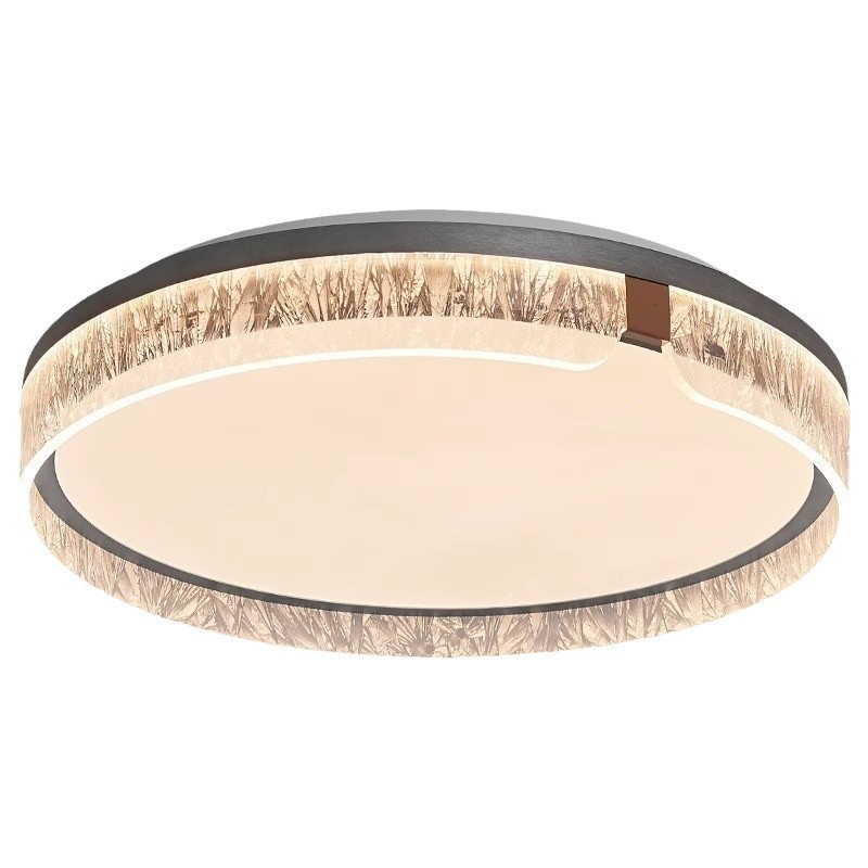 Luz de dormitorio de lujo ligera italiana simple moderna de alta calidad hielo grieta lámpara de sala de estar lujosa atmósfera dormitorio principal estudio lámpara de techo