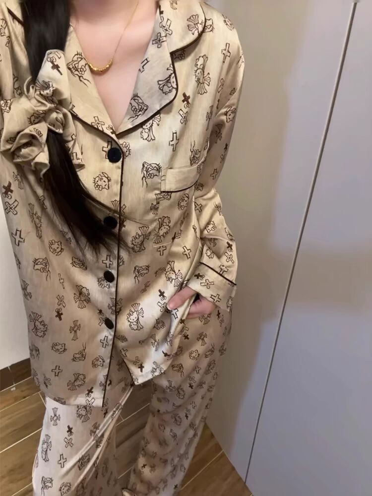 샴페인 골드 고양이 프리미엄 아이스 실크