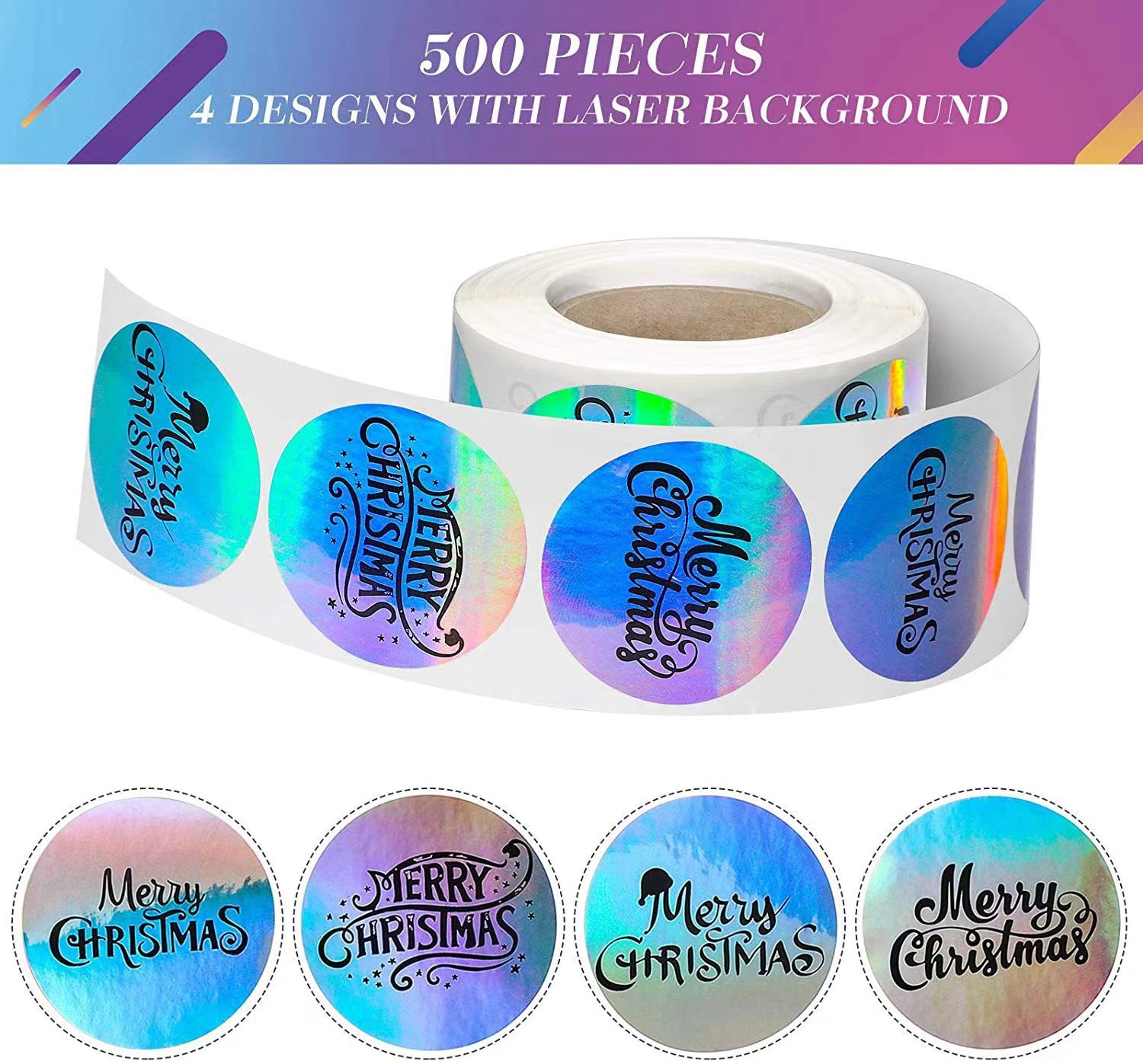 Christmas Letter Pvc Party Gift Stickers display picture 3