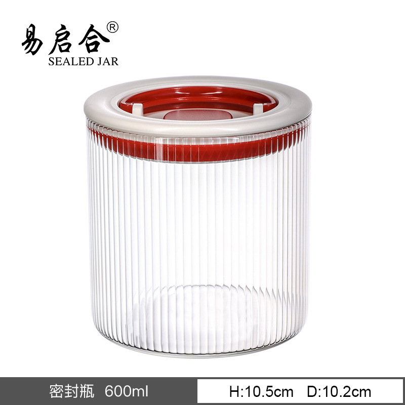 Fábrica directa de suministro de alta borosilicona tanque de vidrio sellado tanque de almacenamiento de frutas secas tangerinas al por mayor de alta borosilicona tanque de vidrio