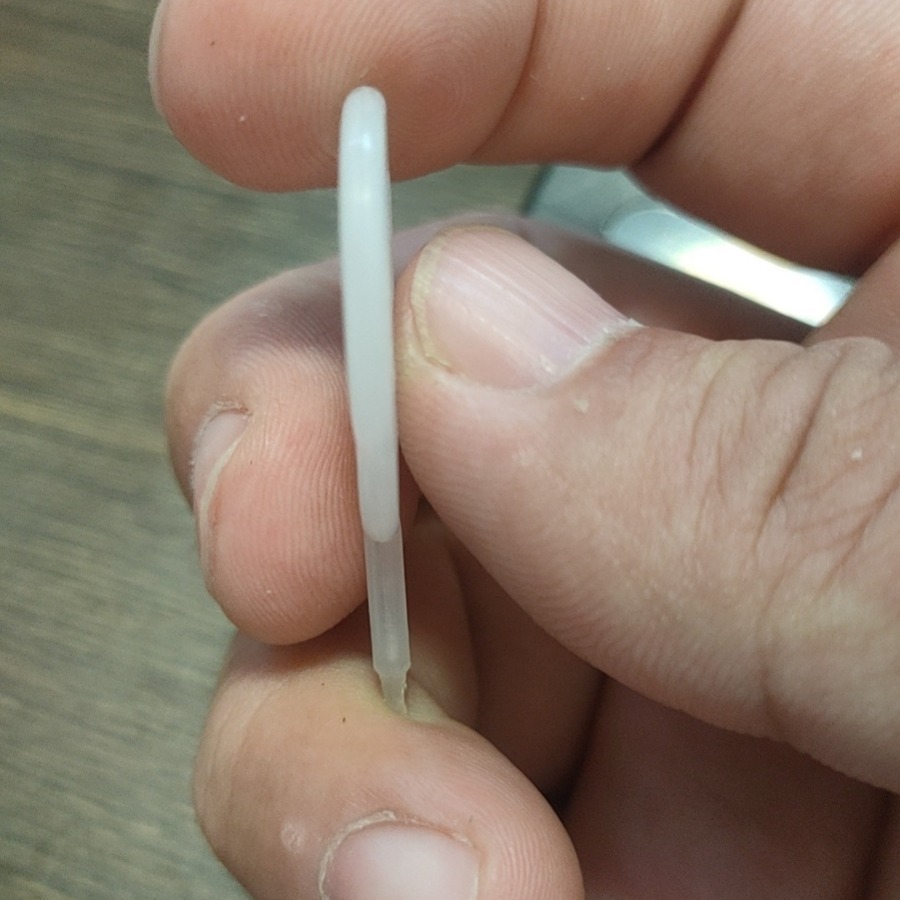 Abridor de pezón aguja de apertura abridor de plástico aguja de apertura de pezón