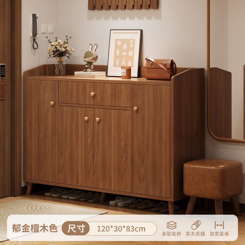 鞋柜家用门口室内新款2025爆款入户储物柜靠墙玄关柜一体收纳鞋架|undefined