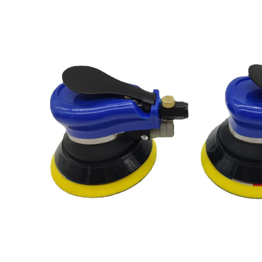 工业级五寸气动砂纸机 气动打磨木工汽车干磨机磨光机抛光圆磨机