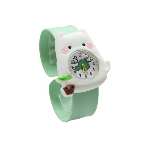 Factory's foreign trade best-selling animal anime children's watch, pat-pat watch, cartoon kindergarten elementary school silicone pat-pat ring