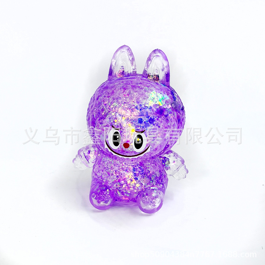 Juguete blando de maltaosa con forma de copo de nieve transfronterizo, similar a Needoh, juguete de alivio de estrés de rebote lento.