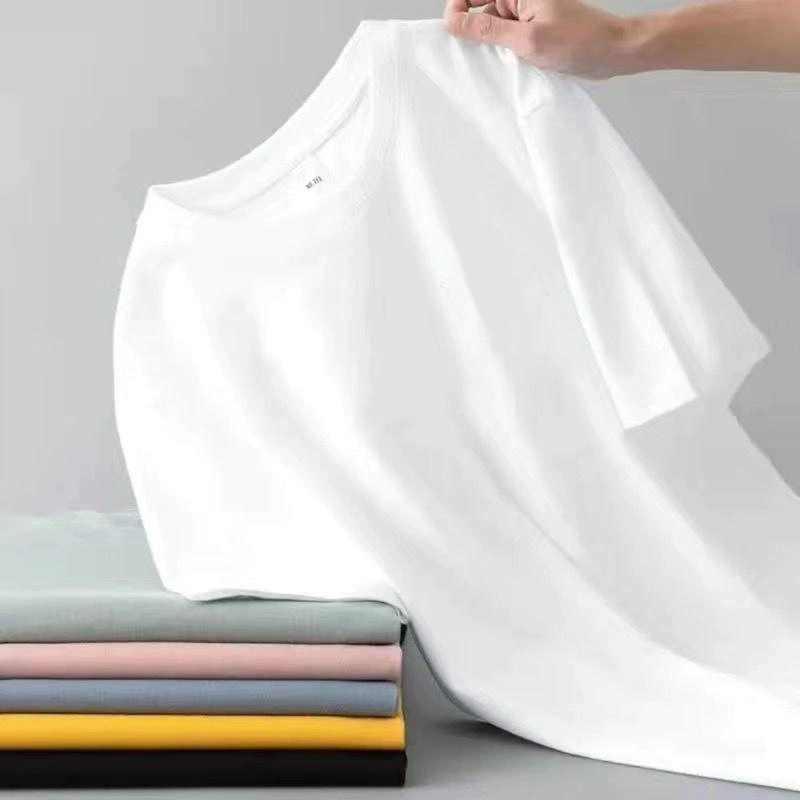 2025 мужская футболка с короткими рукавами летняя рубашка с круглым вырезом