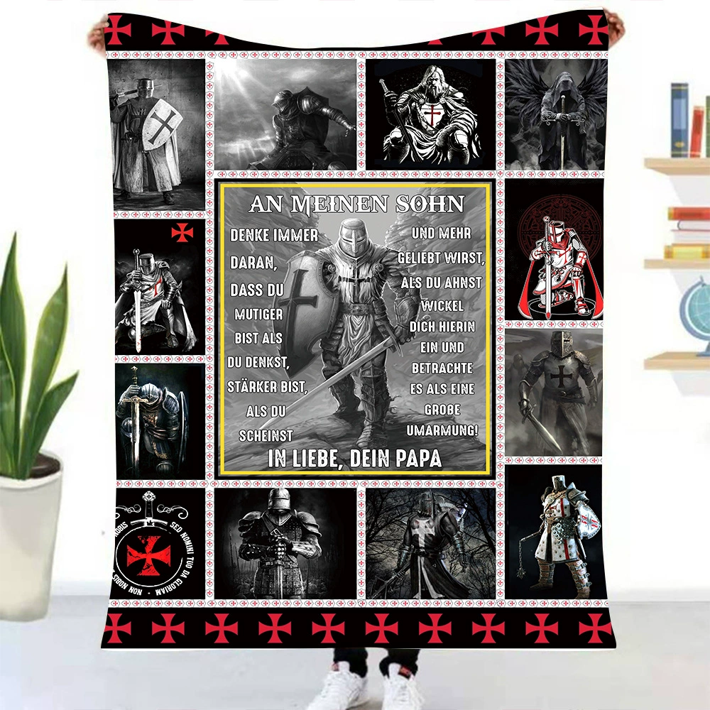 Изготовленное на заказ двустороннее фланелевое одеяло-конверт Ленивый сон Одеяло для дивана Трансграничное одеяло Amazon Custom