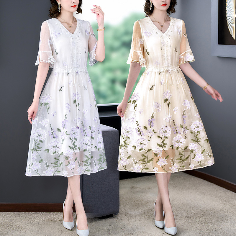 Summer fashionable elegant long dress