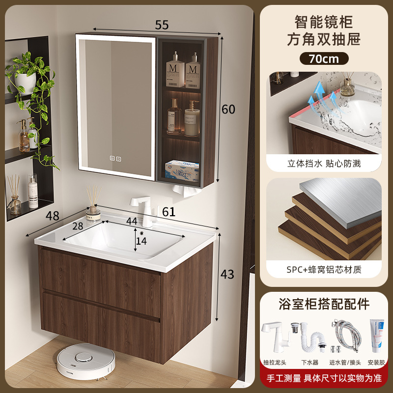 Cerámica medieval integral bañera gabinete de baño combinado lavabo gabinete lavabo lavabo lavabo