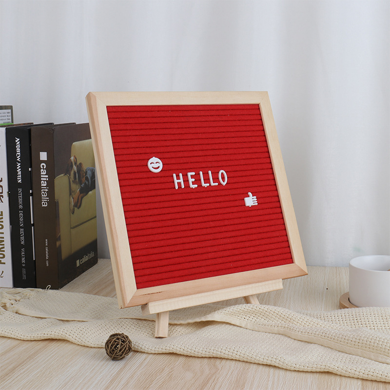 빨간색 펠트; 빛 10*10