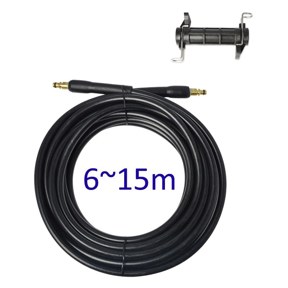 Suministrado directamente por el fabricante, manguera de agua de alta presión, manguera de cobre de conexión rápida para lavado de autos, manguera a prueba de explosiones, serie Karcher K, éxito de ventas transfronterizo.