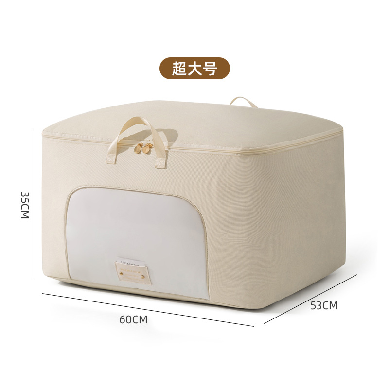 Edredón bolsa de almacenamiento ropa edredón de algodón bolsa de organización edredón de gran capacidad ropa de embalaje del hogar bolsa impermeable a prueba de humedad