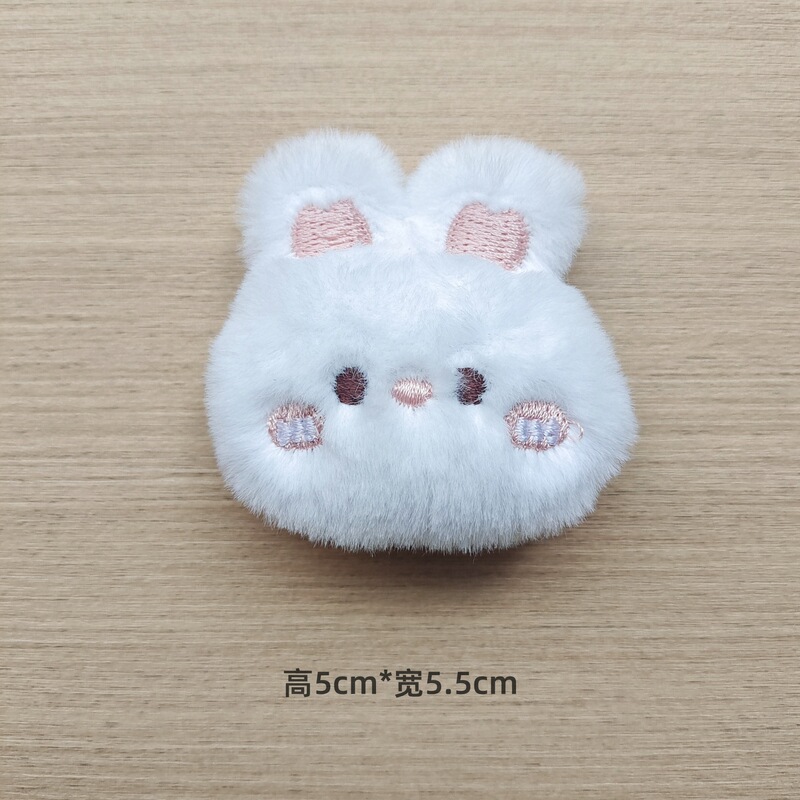 漫画ぬいぐるみ動物ヘッド人形アクセサリーかわいいクマウサギカエル人形装飾ブローチアクセサリー卸売|undefined