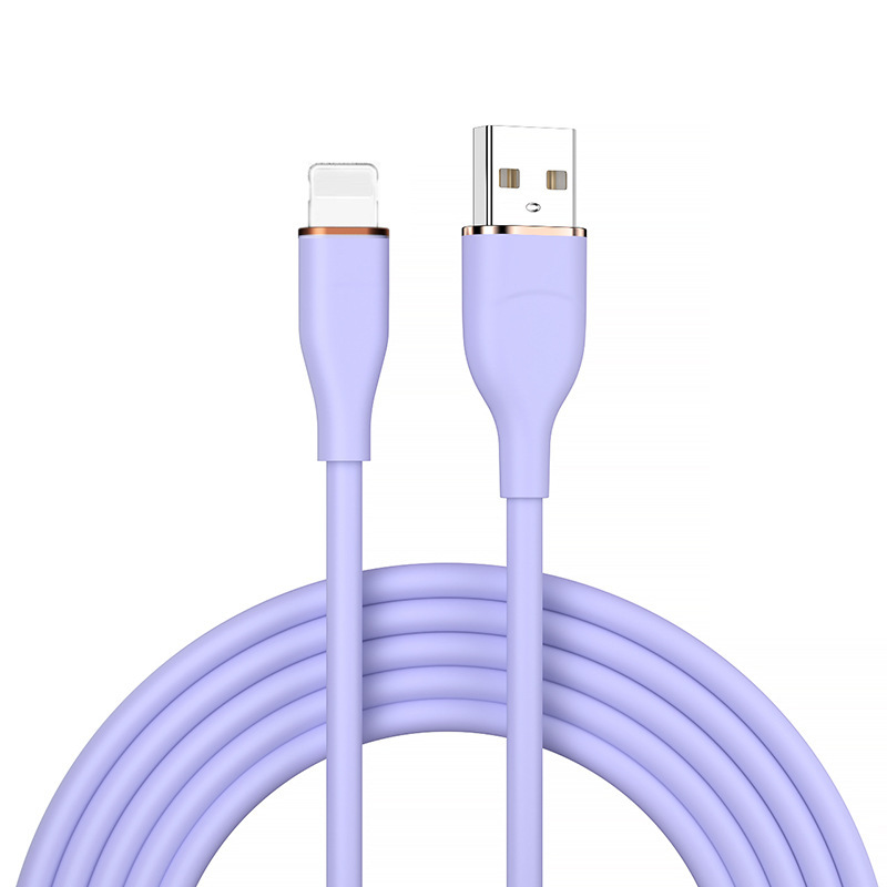 Apple 液体シリコーン データ ケーブル シリーズは、Apple 1314 高速充電充電ケーブルの工場直販に適しています。|undefined