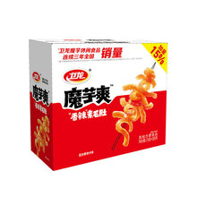 卫龙魔芋爽盒装210g超市同款解馋休闲零食小吃辣味香辣酸辣爽口