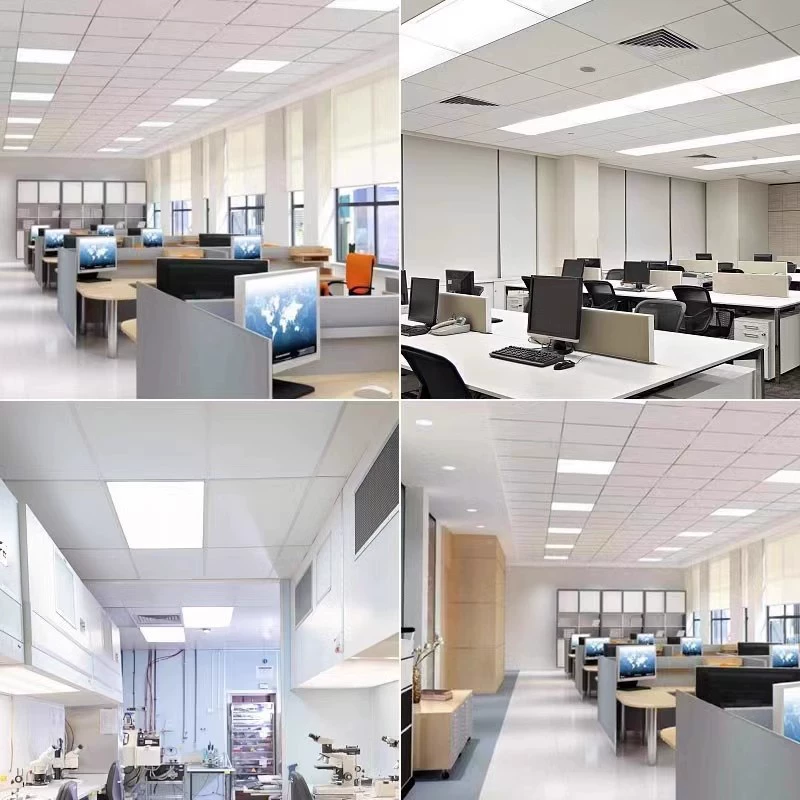 LED built-in lights for bathroom, ceiling light, ultra thin rectangular lamp, light panel