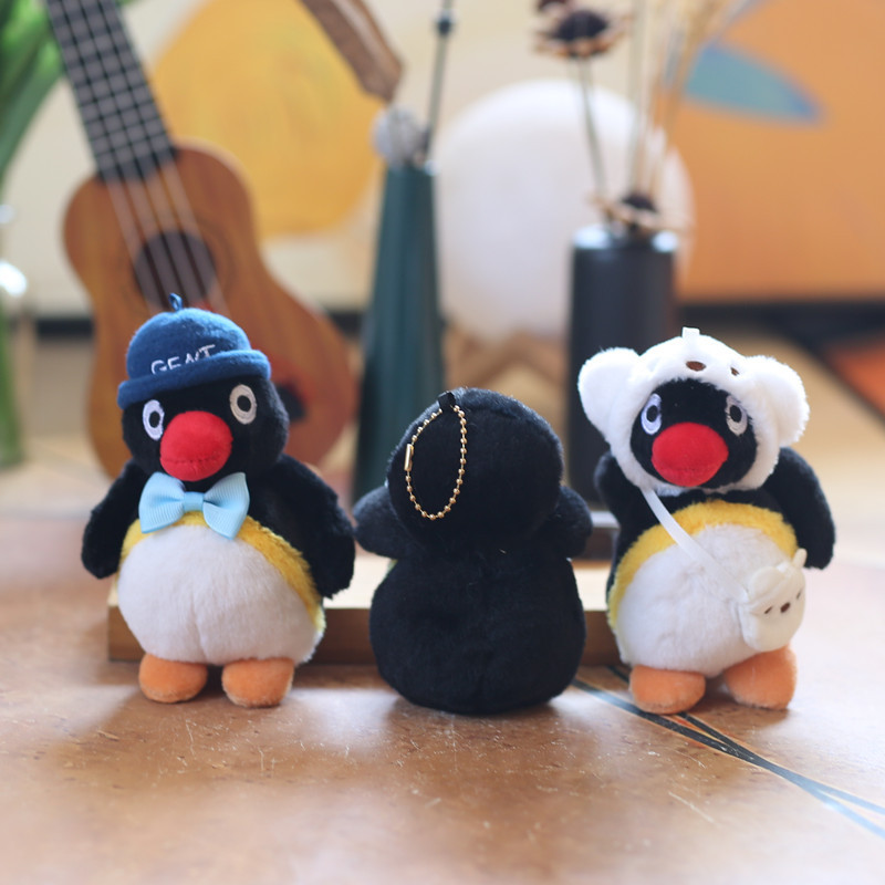 ネットレッドかわいい萌えアヒルのストラップぬいぐるみぬいぐるみペンギンバッグ掛けキーホルダー人形人形|undefined