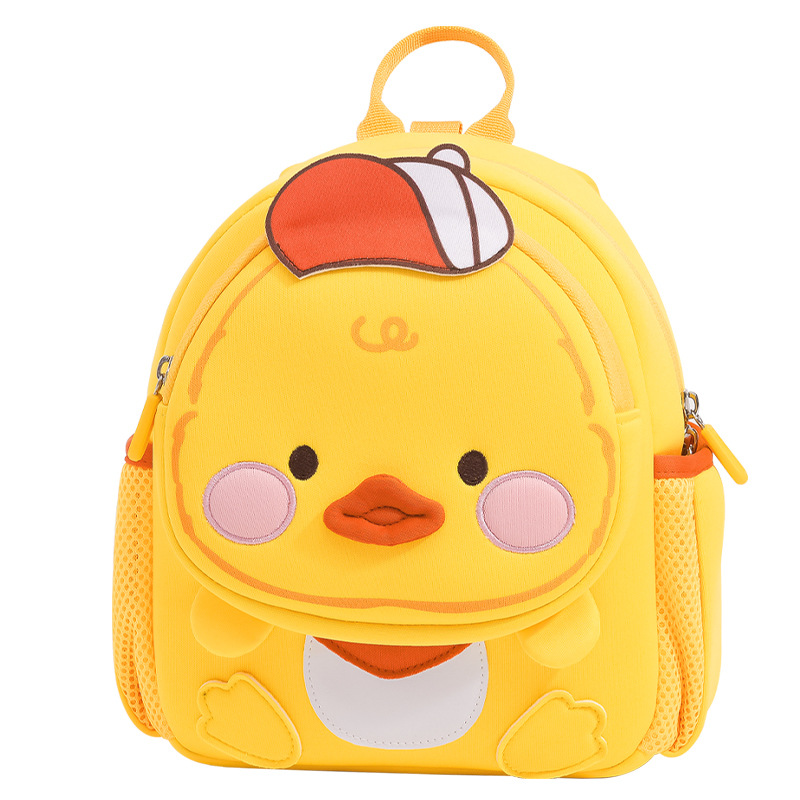 Mochila para bebés de 0 - 3 años, mini mochila para jardín de infantes, pato amarillo, mochila para niños, niñas, hombres lindos