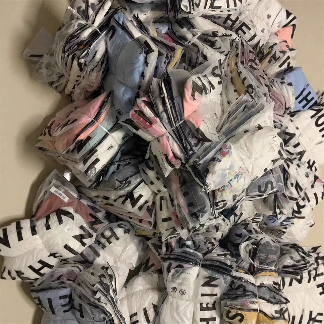 Shein Женская одежда Фабрика Хвост Обработка товаров