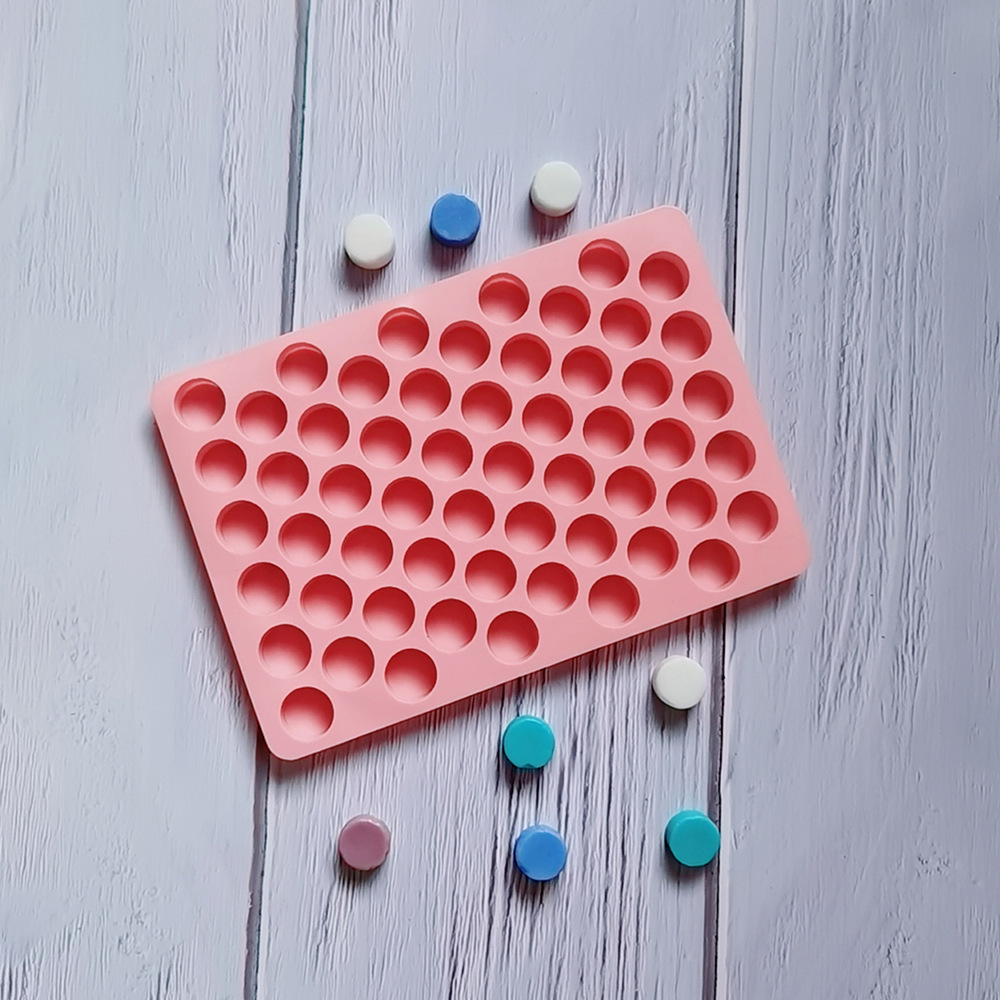 55 columnas pequeñas 372 molde de silicona para pastel de chocolate molde de pan herramientas de panadería