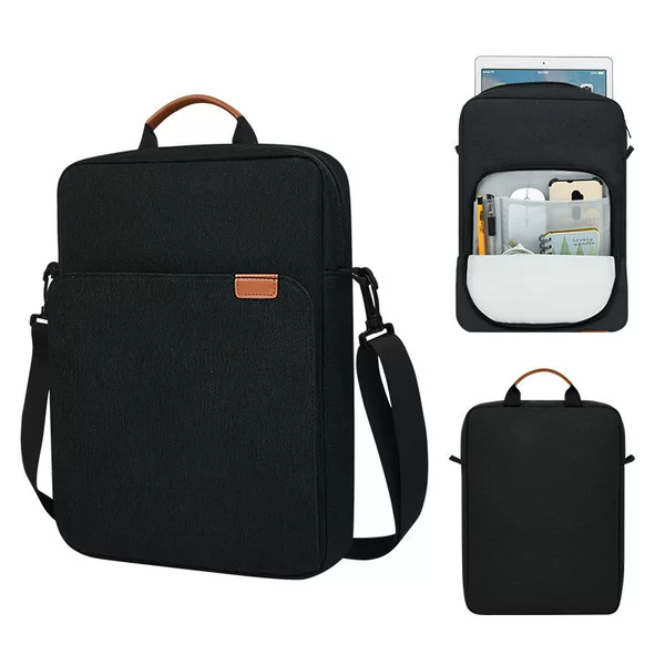 Single-shoulder crossbody storage bag, wear-resistant, suitable for iPad, lightweight and portable, 13inch tablet protective case