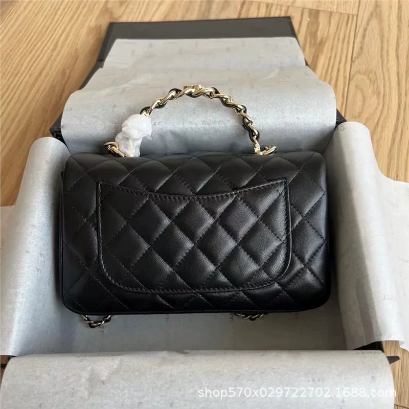 Цепочка, сумка через плечо, клатч-сумка, подмышечная сумка, стиль Chanel, цепочная сумка, кожа