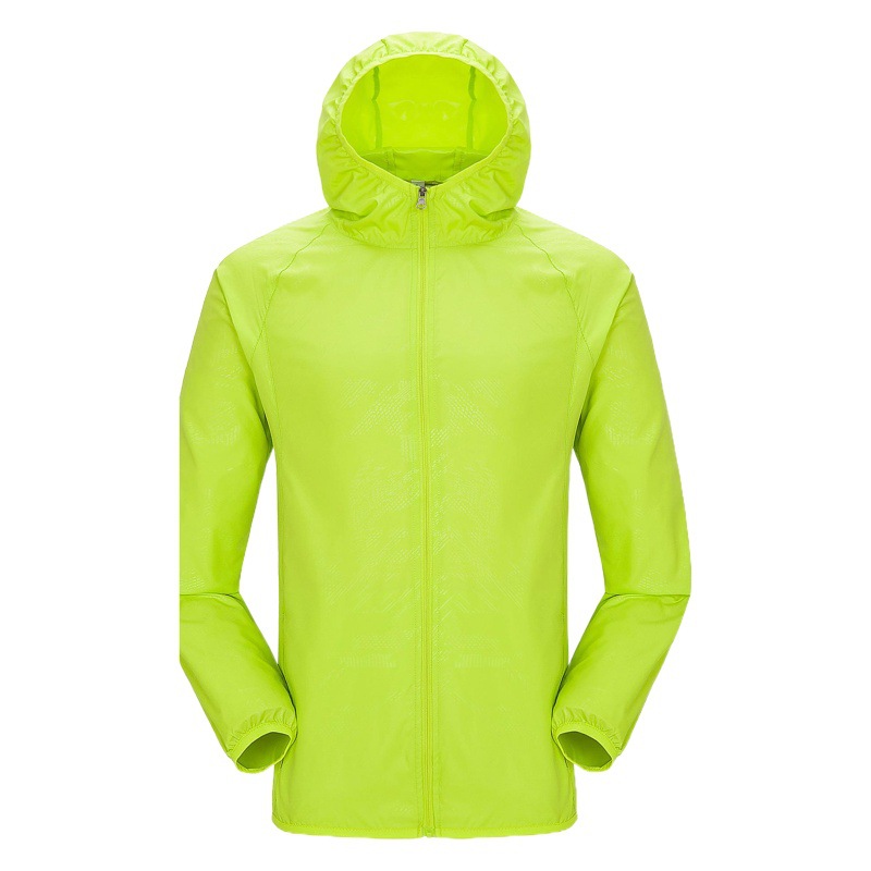 Wholesale spring and summer outdoor sunscreen coat women's new sunscreen riding skin trench coat men can print logo